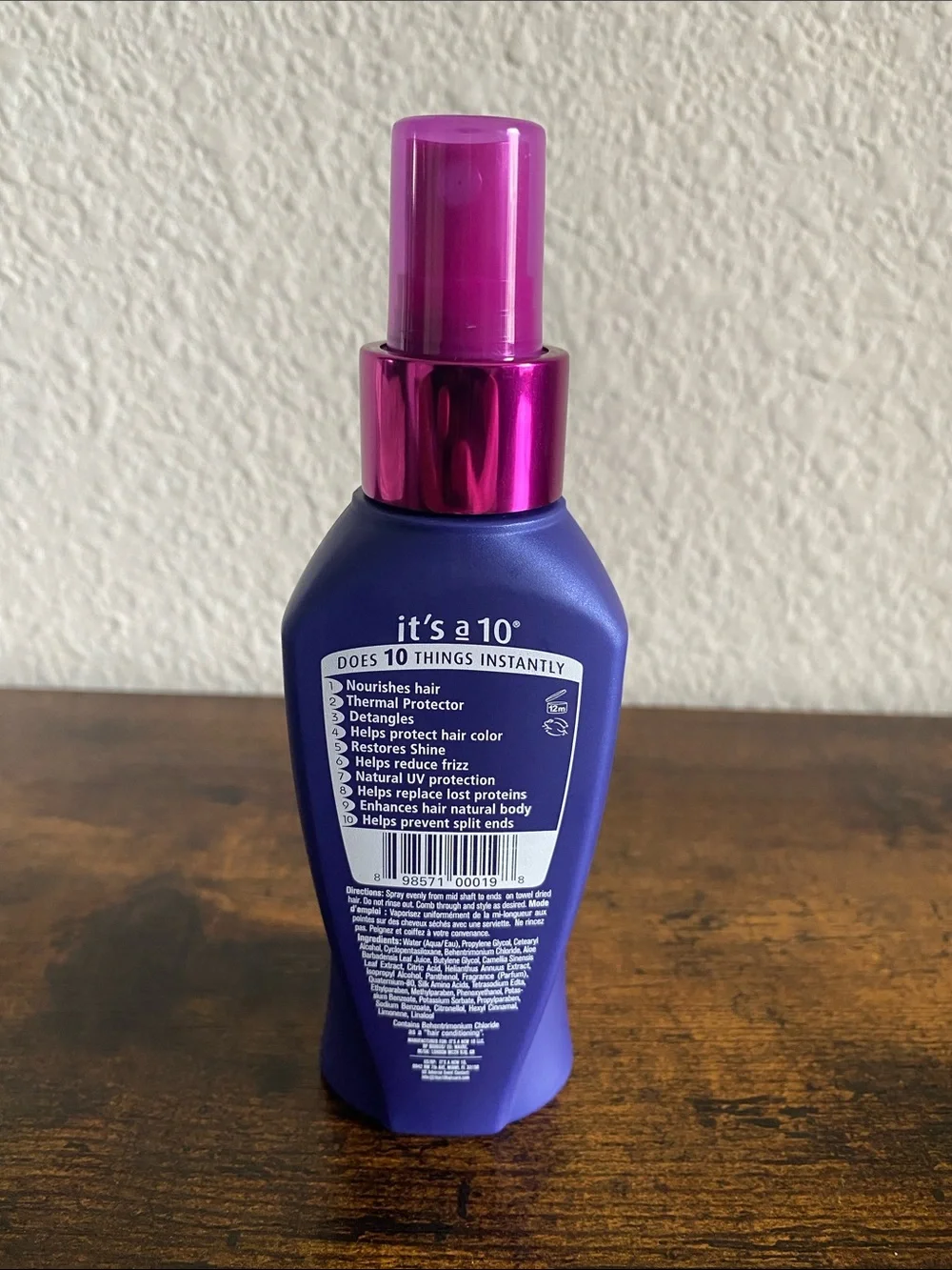 It's a 10 Miracle Leave-In Product